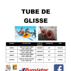 tubes de glisse